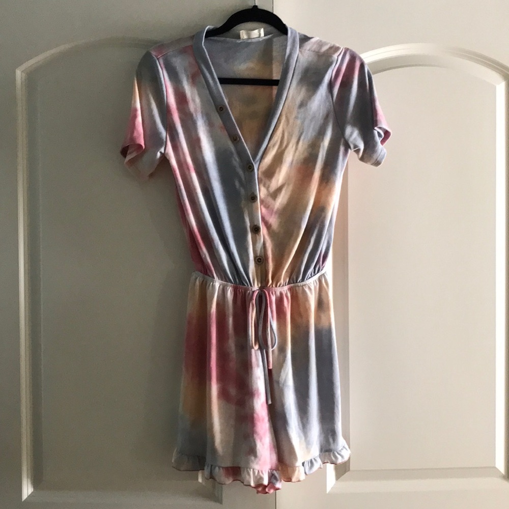 Tie dye romper